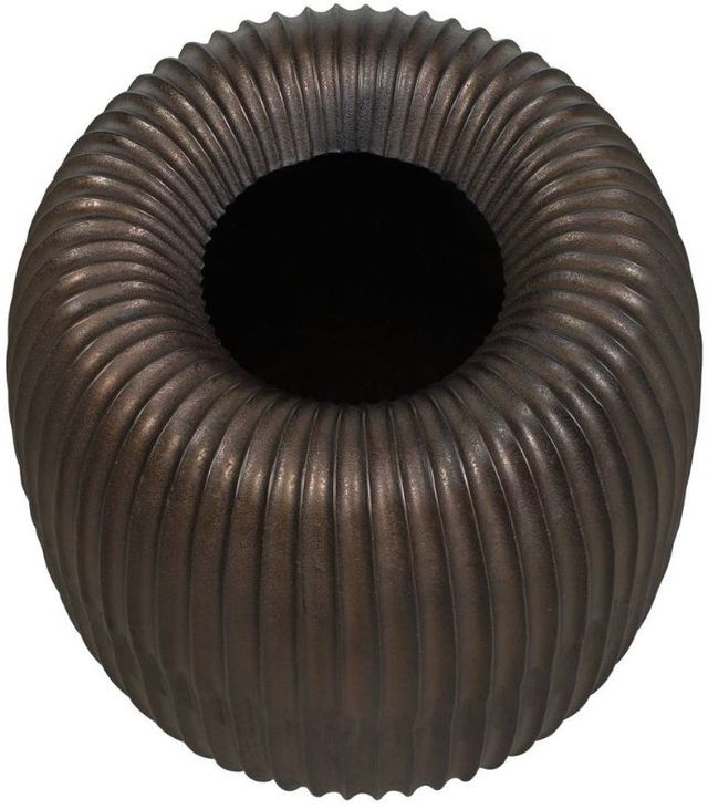 Uttermost® Vector Ridge Dark-Weathered Indoor-Outdoor Planter-3