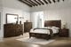 New Classic® Home Furnishings Blue Ridge 4-Piece Rustic Gray Queen Panel Bedroom Set-1