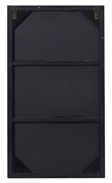 Deco Marche Black 32" Thin Minimalistic Frame Wall Mirror-2