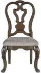 Signature Design by Ashley® Maylee Dark Brown/Gray Upholstered Dining Side Chair-1