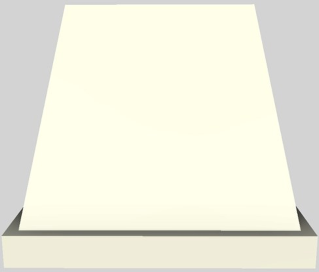 Vent-A-Hood® Designer Series 36" Biscuit Wall Mounted Range Hood-0