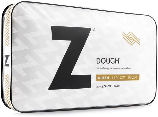 Malouf® Z® Zoned Dough® Firm Queen Pillow-3