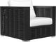 Enclover Chestnut Lux Black/White Club Chair-0