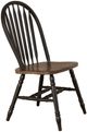 Liberty Furniture Carolina Crossing 3-Piece Antique Honey/Black Pedestal Dining Set-3