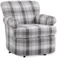 Braxton Culler Customizable Maxton Swivel Chair with Round Accent Arms-0