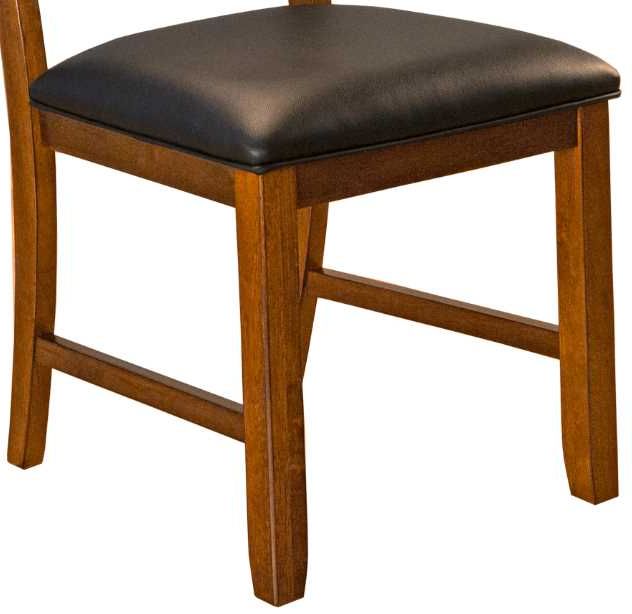 A-America® Mason Macciato Ladderback Side Chair-1