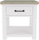 Riverside Furniture Cora Fog Side Table with Cloud Base-1