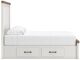  Signature Design by Ashley® Savonport Brown/White Queen Storage Panel Bed-2