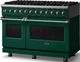Viking® 5 Series 48" Ivy Pro Style Dual Fuel (NG) Range with Polished Chrome Trim-3