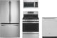 GE® 4 Piece Kitchen Package-Stainless Steel-0