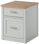 Riverside Furniture Osborne Gray Skies/Timeless Oak Mobile File Cabinet-0