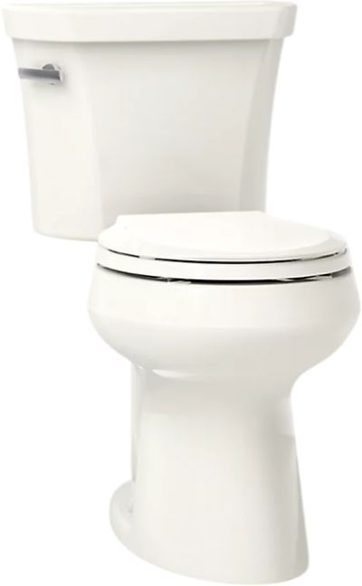 KOHLER® Highline® Biscuit 2-Piece Round-Front Toilet, 1.28 Gpf with Insuliner® Tank-0