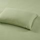 Olliix by True North by Sleep Philosophy Green Queen Micro Fleece Sheet Set-1