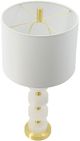 A & B Home Gold/White Table Lamp-1
