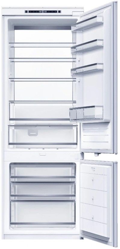 Elica Dolomite 28" 12 Cu. Ft. Panel Ready Built-In Bottom Freezer Refrigerator with an Ice Maker-0