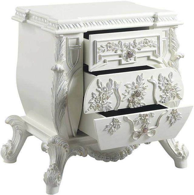 ACME Furniture Vanaheim Antique White Nightstand-3