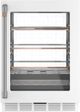 Café™ Brushed Stainless Wine/Beverage Center Handle Kit-1