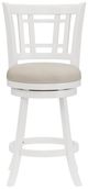 HH2 Home Fairfox White Swivel Counter Stool-1