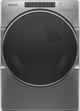 Whirlpool® 7.4 Cu. Ft. Chrome Shadow Front Load Electric Dryer-0