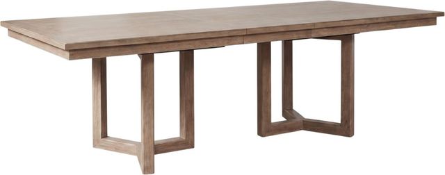 Liberty Furniture Proximity Place 7-Piece Barley/Barley Buff Alternate Double Pedestal Dining Set-1