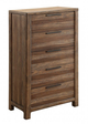 Furniture of America® Hutchinson 5-Piece Beige/Rustic Natural Queen Bedroom Set-2