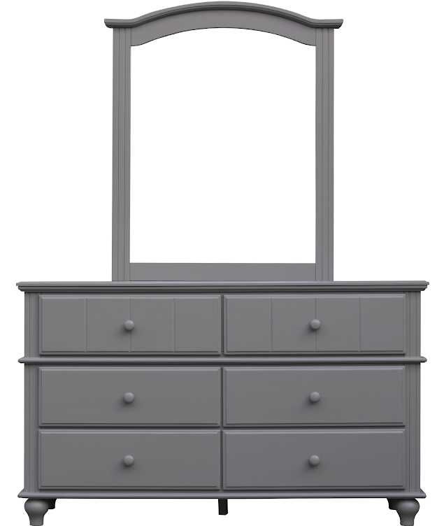 Cottage Creek Furniture Abacoa Grey Dresser | McMasters Home Gallery