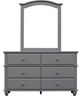 Cottage Creek Furniture Abacoa Grey Dresser-1
