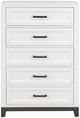 Mazin Furniture Garretson White Chest-1