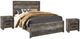 Signature Design by Ashley® Wynnlow 3-Piece Gray Queen Panel Bed Set-0