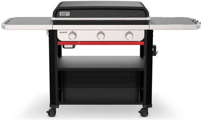 Weber® Slate™ 30" Black Outdoor Freestanding Liquid Propane Gas Griddle