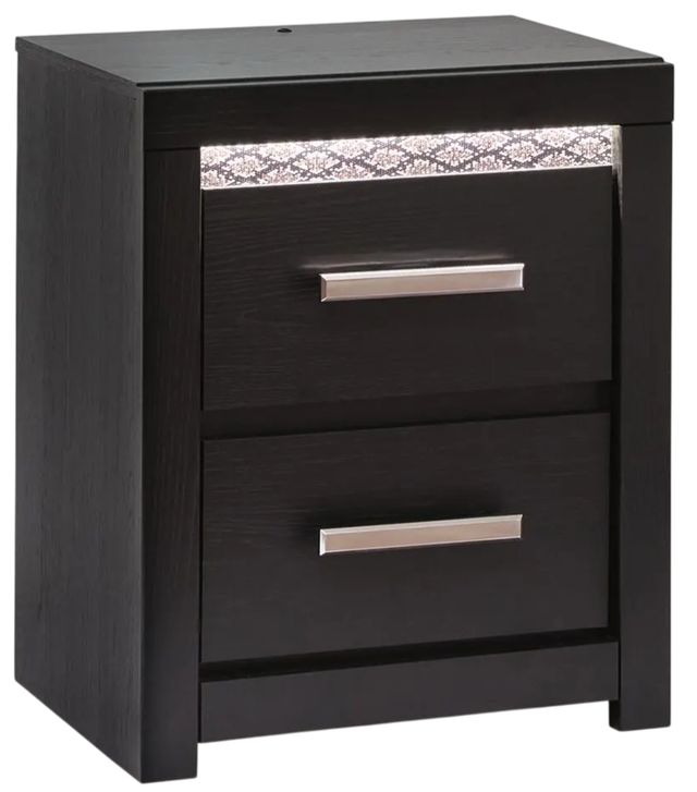 Signature Design by Ashley® Shoralli Black Nightstand-0