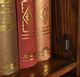 TEI Barrister Burnished Walnut Bookcase-1