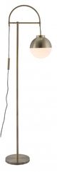 Zuo® Waterloo White/Brushed Bronze Floor Lamp-0