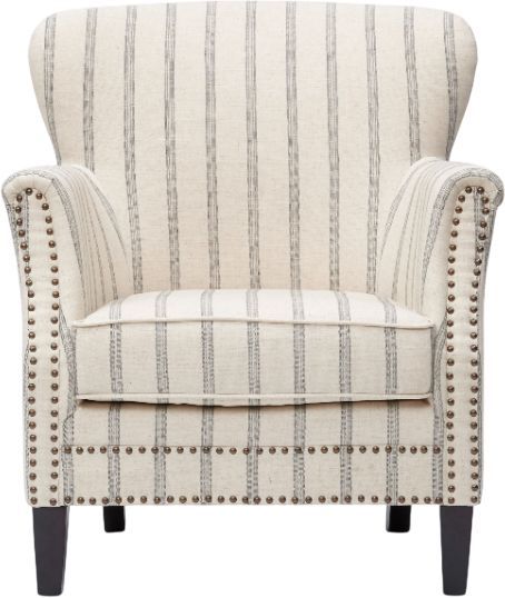 Jofran Inc. Layla Flax Accent Chair-2