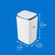 Danby® 12500 BTU (8000 SACC) White Portable A/C-1
