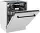 ZLINE Autograph Edition 24" Satin Stainless Steel Built In Dishwasher-3