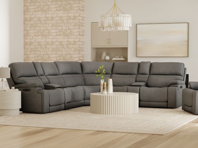 Harmony 7 Piece Audio Sectional-0