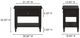 Moe's Home Collection Katherine Black Nightstand-3