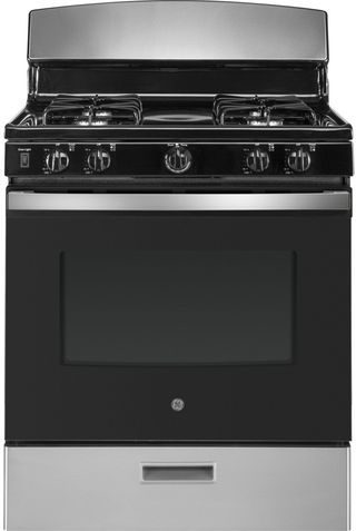 GE® 30" Stainless Steel Freestanding Gas Range
