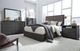 Modus Furniture Oxford Dolphin Eastern King Upholstered Platform Bed-1