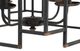 A & B Home Malin Satin Black Entry 4-Light Chandelier-3