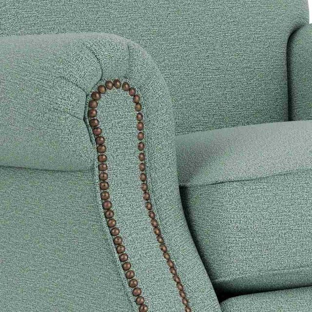Flexsteel® Bay Bridge Blue Seaspray High-Leg Recliner-3
