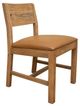 International Furniture Direct Tulum Brown Side Chair-0