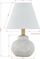 Forty West Ada Beige Table Lamp-1