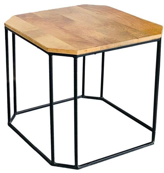 Jaipur Furniture Ravi Black/Brown Small Side Table-0