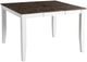 Intercon Kona Gray Counter Table with White Base-0