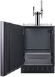 Summit® 24" Panel Ready Cold Brew/Nitro Kegerator-3