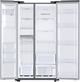 Samsung Bespoke AI 36" 27.4 Cu. Ft. Fingerprint Resistant Stainless Steel Side-by-Side Refrigerator with Sphere Ice™-1