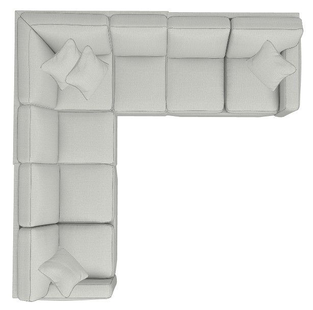 La-Z-Boy® Meyer 5-Piece Platinum Sectional-3