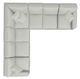 La-Z-Boy® Meyer 5-Piece Platinum Sectional-3